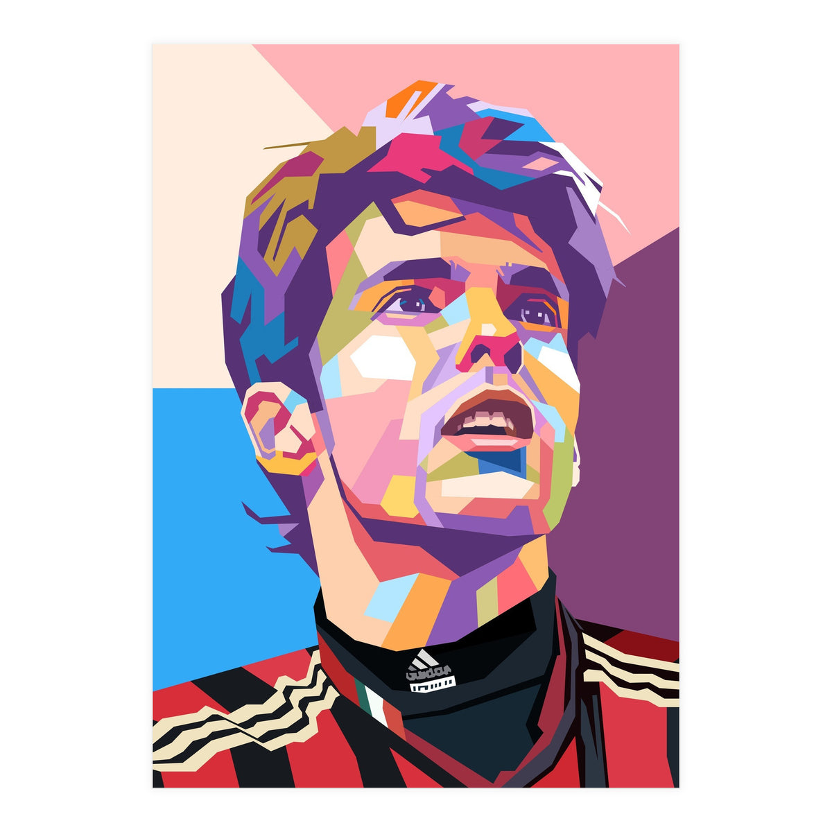 Richardo Kaka art (Print Only)