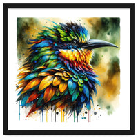 Vibrant Tropical Bird Portrait