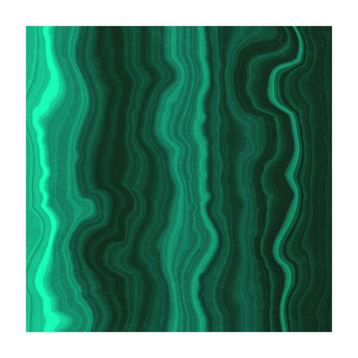 Malachite Texture 04 (Print Only)