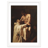 Francisco Ribalta / 'Christ Embracing Saint Bernard', ca.  1626, Spanish School, Oil on canvas. thumbnail
