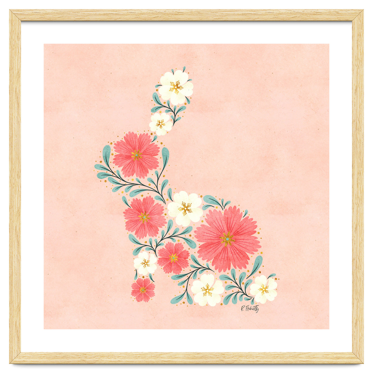 Flower Filled Rabbit