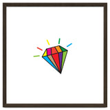 Rainbow colorful diamond thumbnail