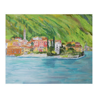 View Across The Lake To Varenna  (Print Only)