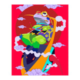 Knight Frog Pop Art Illustration (Print Only) thumbnail