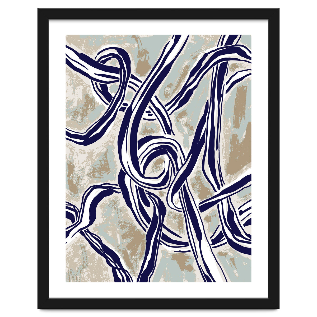 Follow the lines Abstract knots