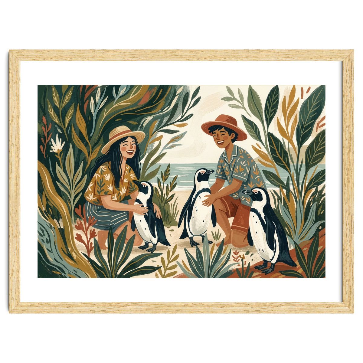 Coastal Penguin Adventure