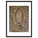 VIRGIN DE GUADALUPE - 1697 - ENCONCHADO PAINTING. JUAN y MIGUEL GONZALEZ PINTORES siglo XVII. thumbnail