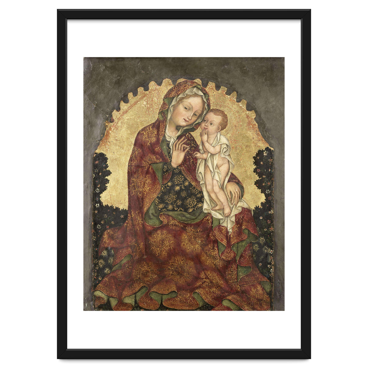 Madonna of Humility. Dating: 1429 - 1439. Measurements: h 53 cm × w 42 cm; d 13.5 cm.