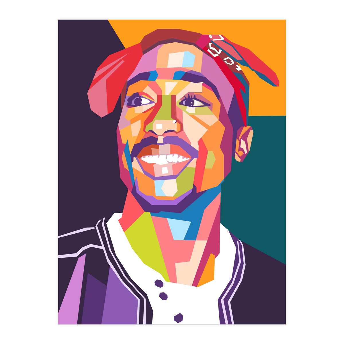 Tupac Shakur art (Print Only)