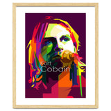 Kurt Cobain Grunge Music Pop Art WPAP thumbnail