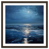 Midnight Blue Moonlit Seascape thumbnail
