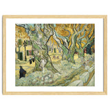 VINCENT VAN GOGH: The Road Menders. Date/Period: 1889. Painting. Oil on canvas. thumbnail