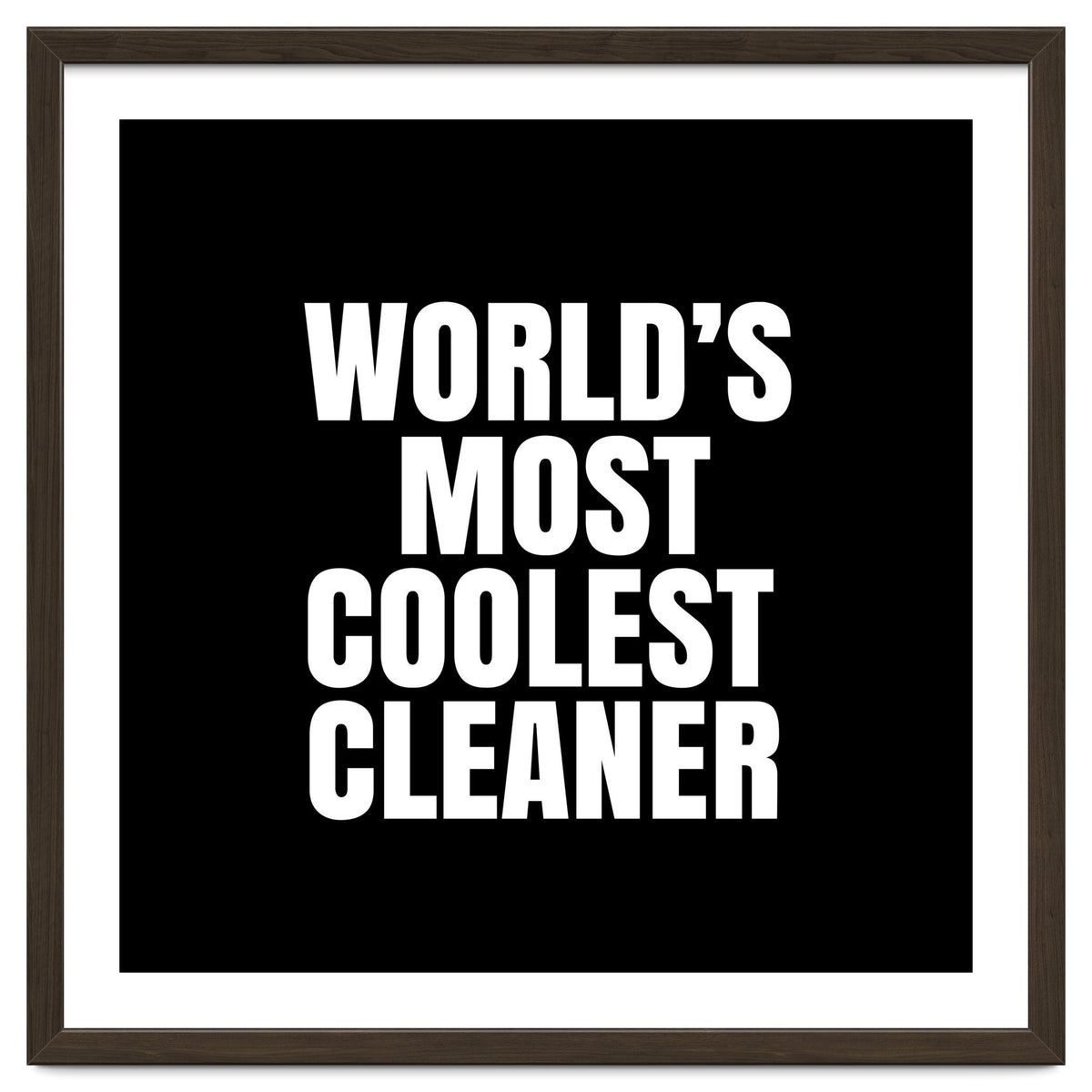 World's most coolest cleaner