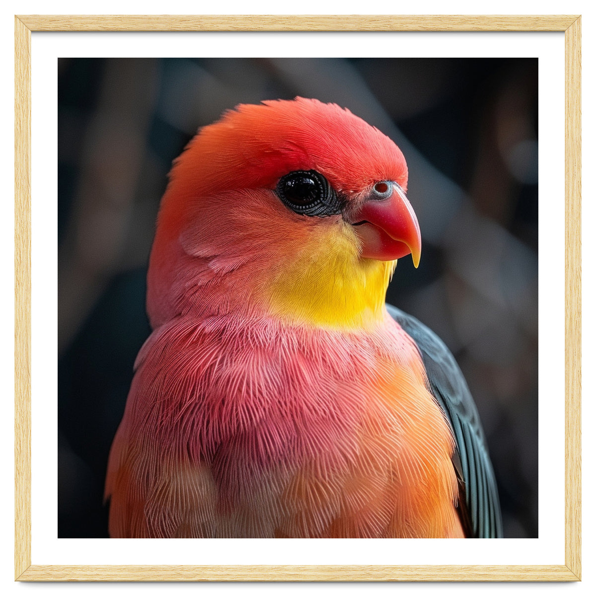 Vibrant Tropical Bird