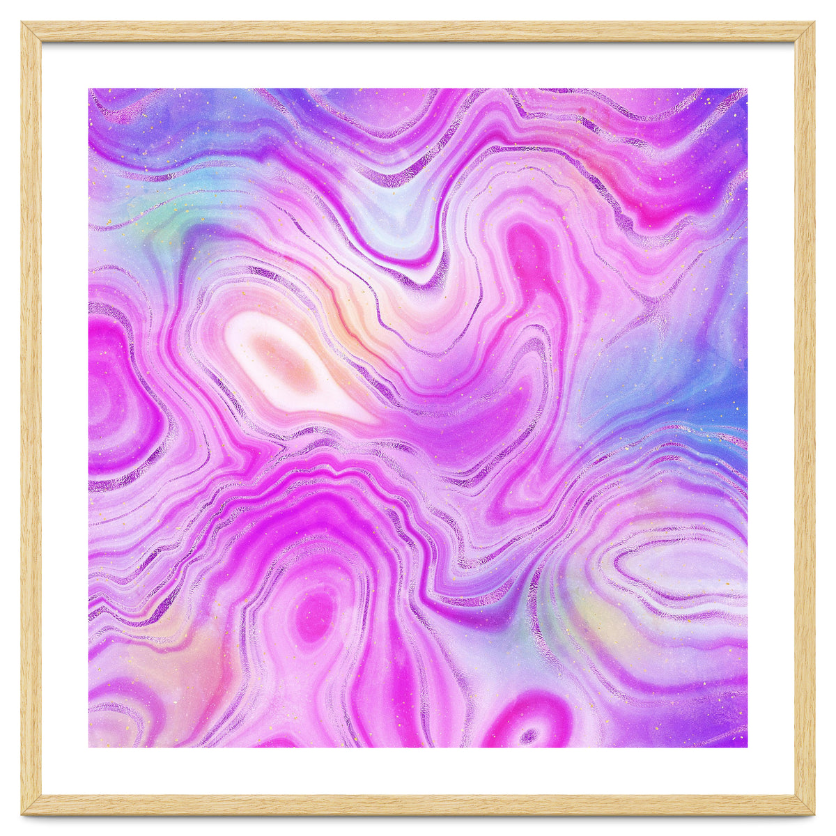 Neon Agate Texture 10