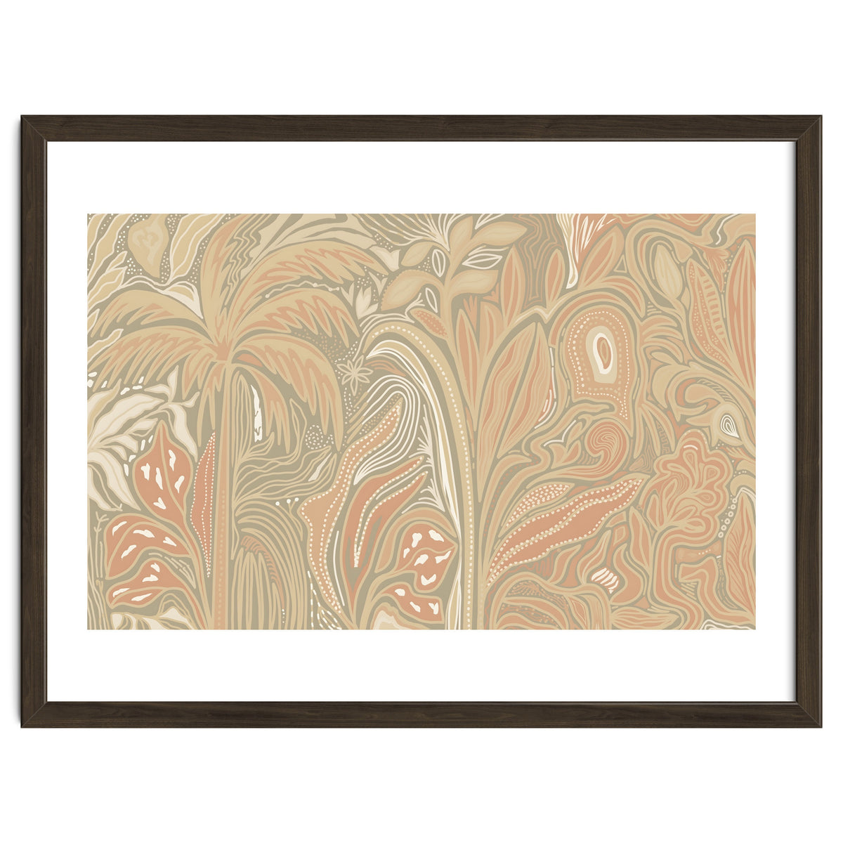 Palmae Mysticae Biege Rustic