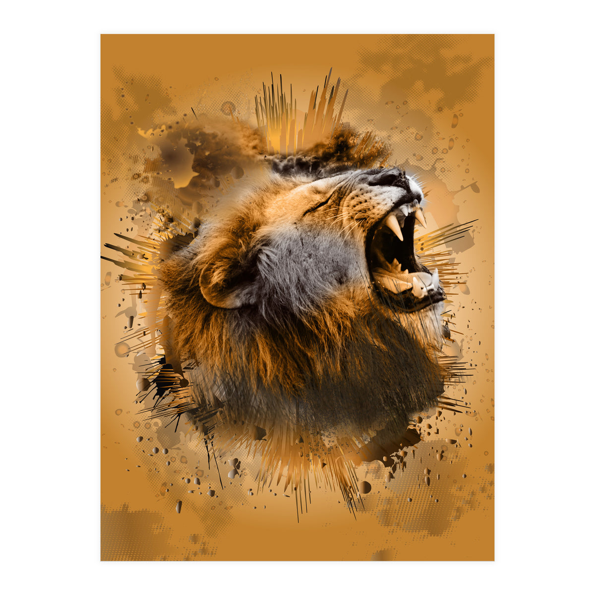 Lion Roar (Print Only)