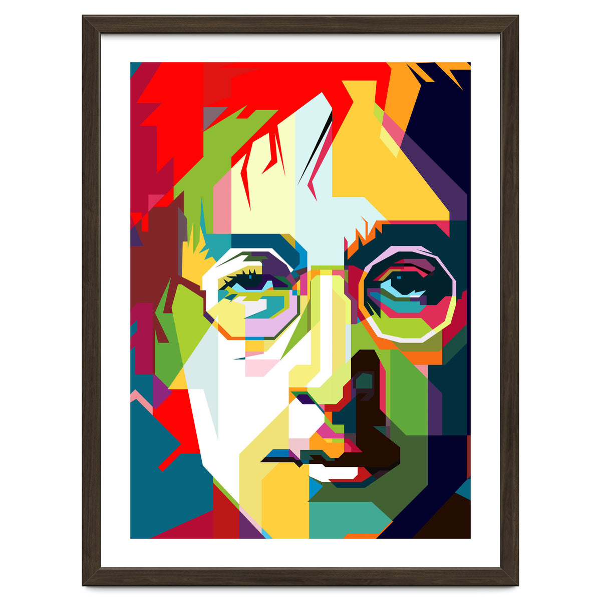 John Lennon Imagine Pop Art Wpap