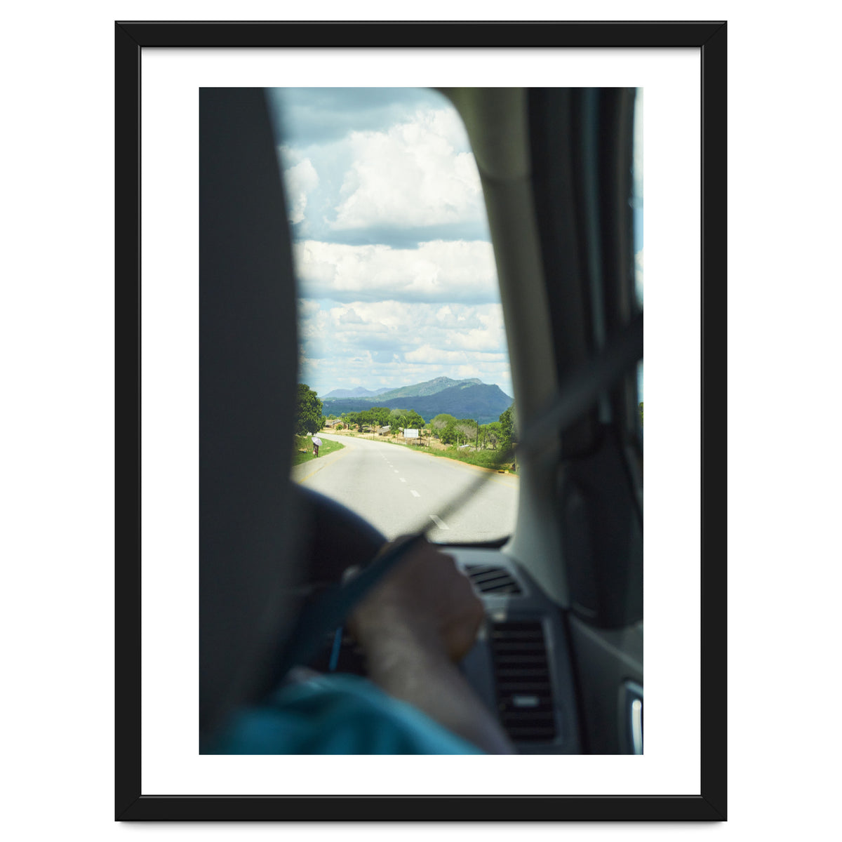 Driving Through Mozambique