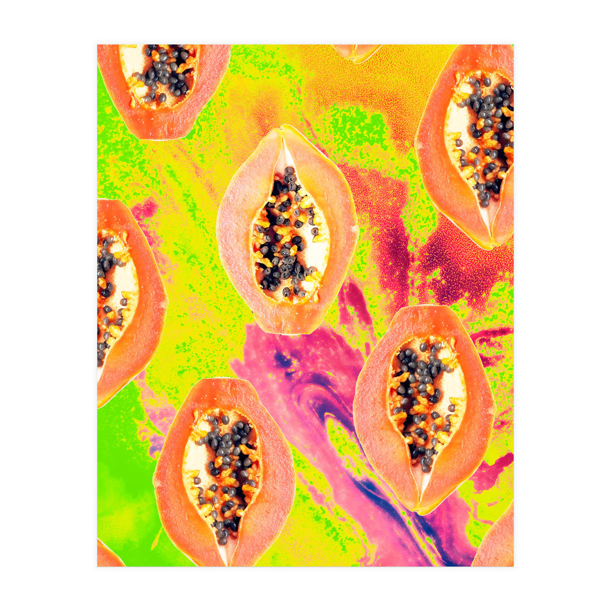 Papaya #society6 #decor #buyart (Print Only)