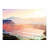 Sunrise Grandeur, Scenic Nature Landscape, Ocean Beach Travel Photography, Sea Waves Mindfulness (Print Only) thumbnail