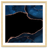 Navy & Rose Gold Agate Texture 04 thumbnail