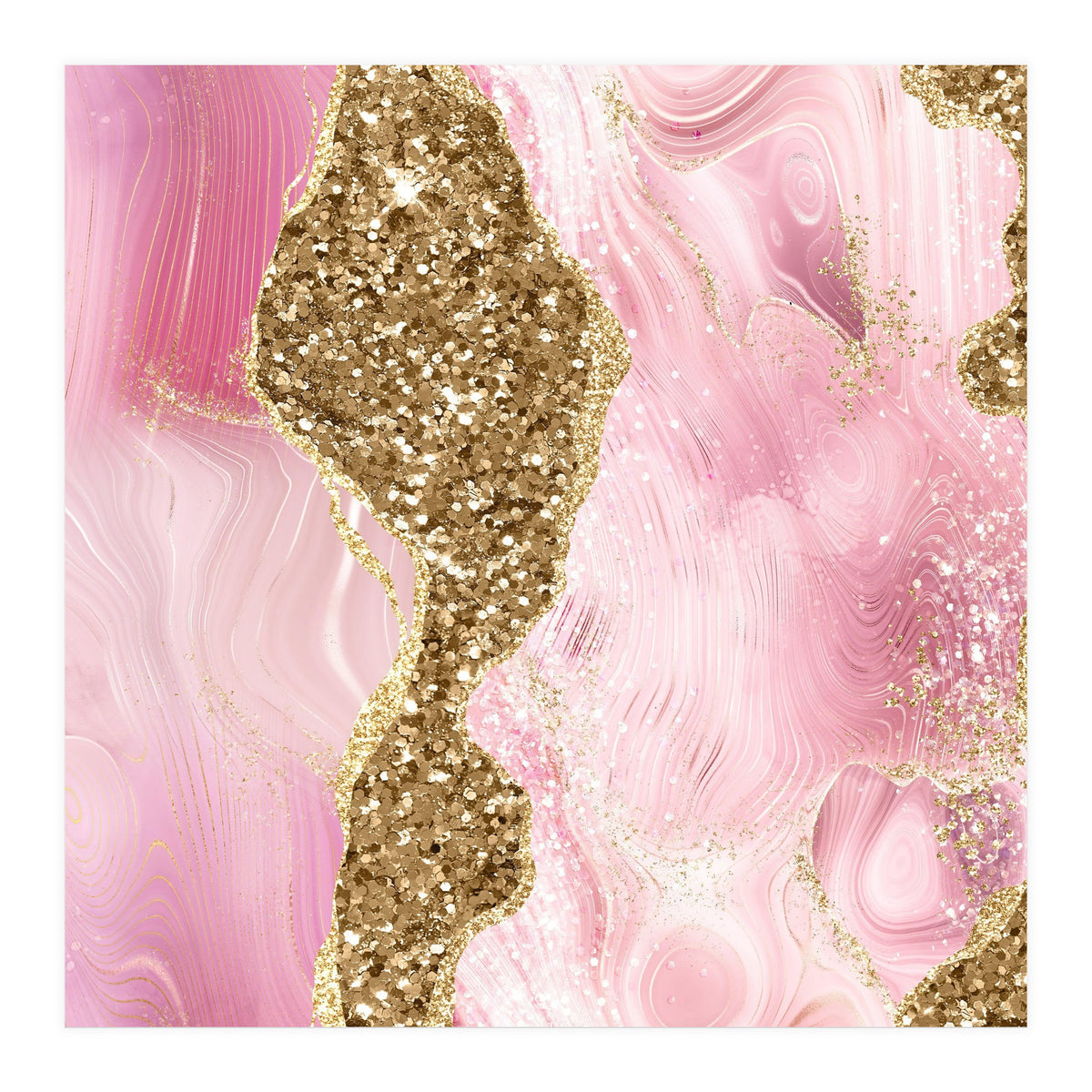 Agate Glitter Dazzle Texture 16  (Print Only)