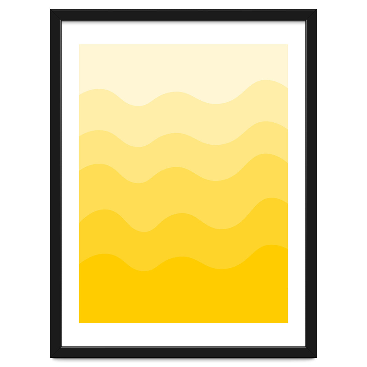 Yellow gradient design