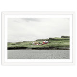 Red house on the shore - Iceland thumbnail