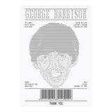 Receipt Art George Harrison (Print Only) thumbnail