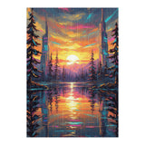 A Cybernetic Sunset Reflecting the Symbiosis (Print Only) thumbnail