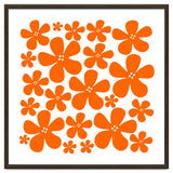 Orange Flowers Pattern thumbnail