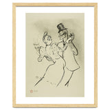 La Goulue. Henri de Toulouse-Lautrec; French, 1864-1901. Date: 1894. Dimensions: 308 × 254 mm (im... thumbnail