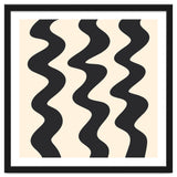 Squiggly Lines - monochrome thumbnail