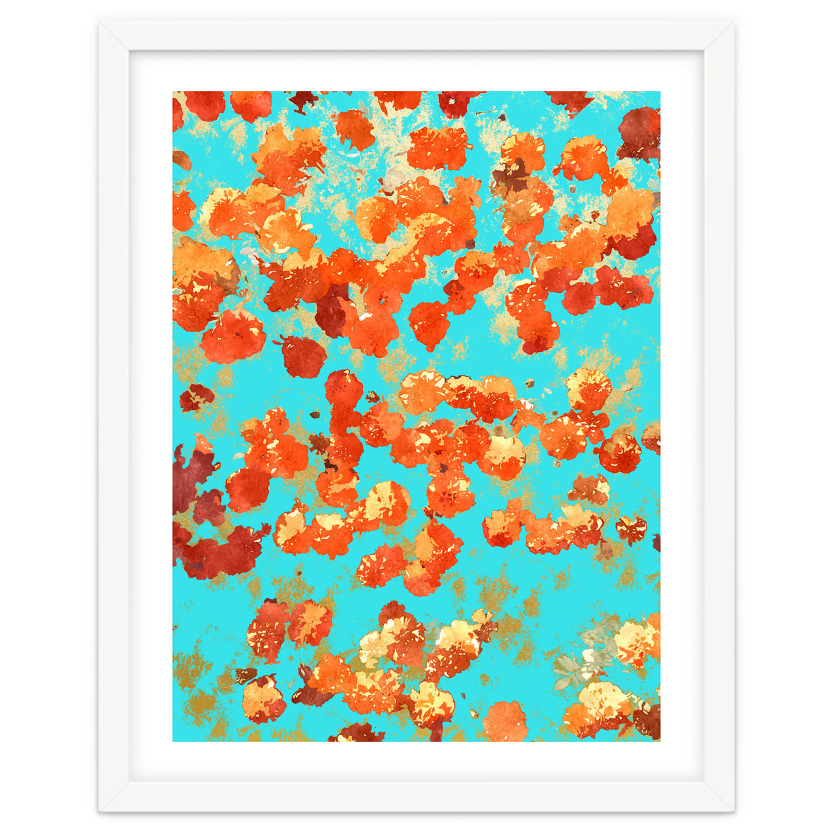 Teal Decor #society6