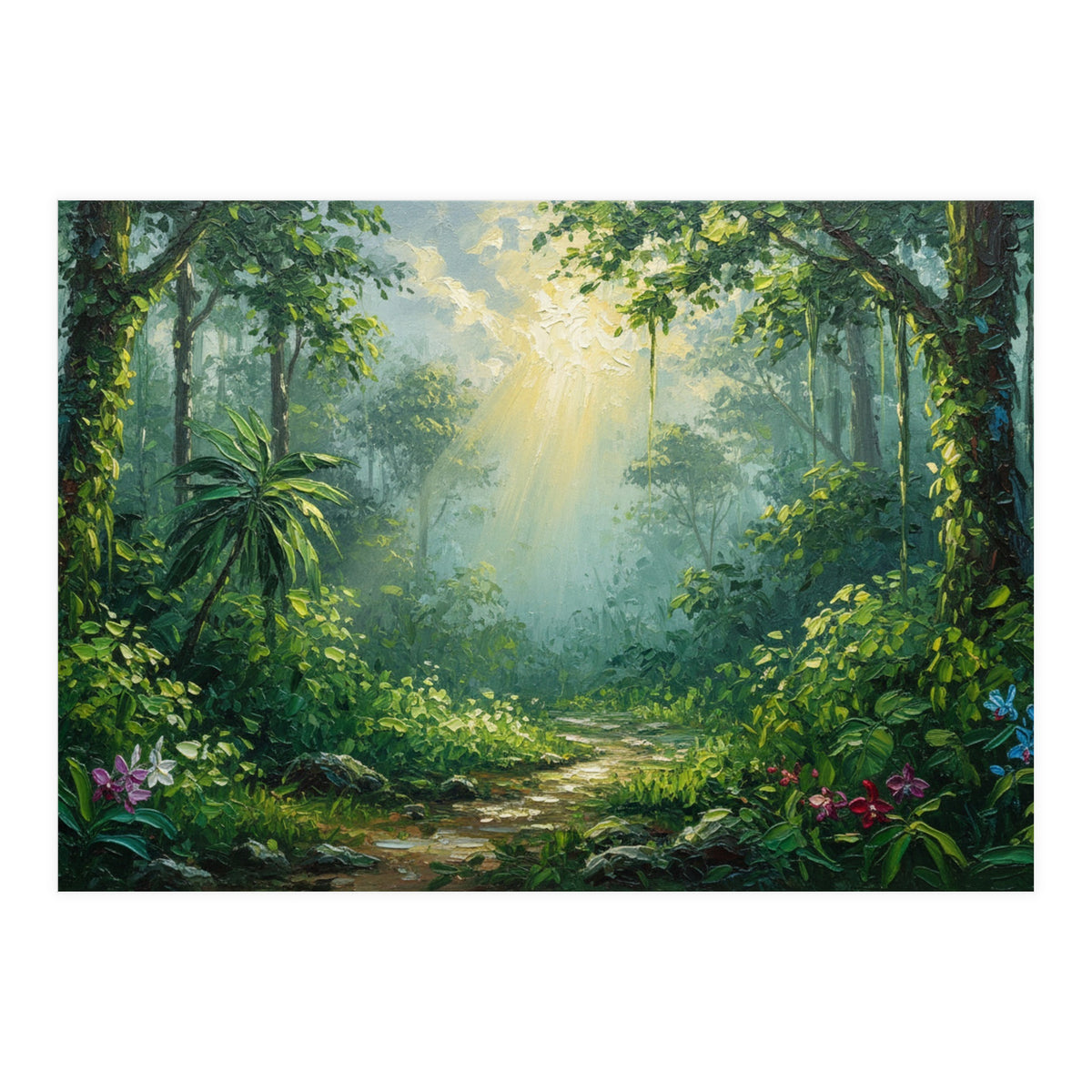 Sunlight in the Sacred Grove (Print Only)