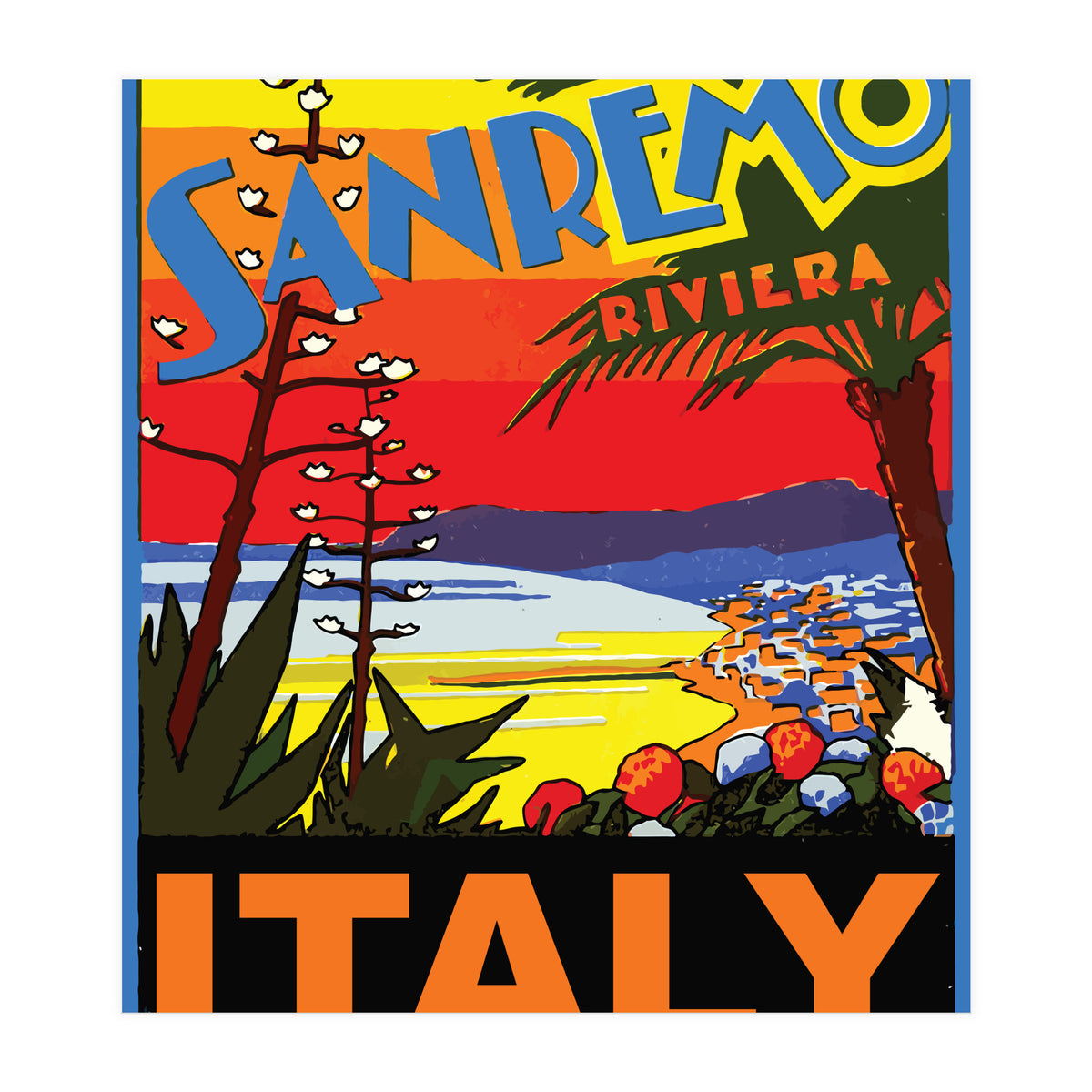 Sanremo, Italy (Print Only)