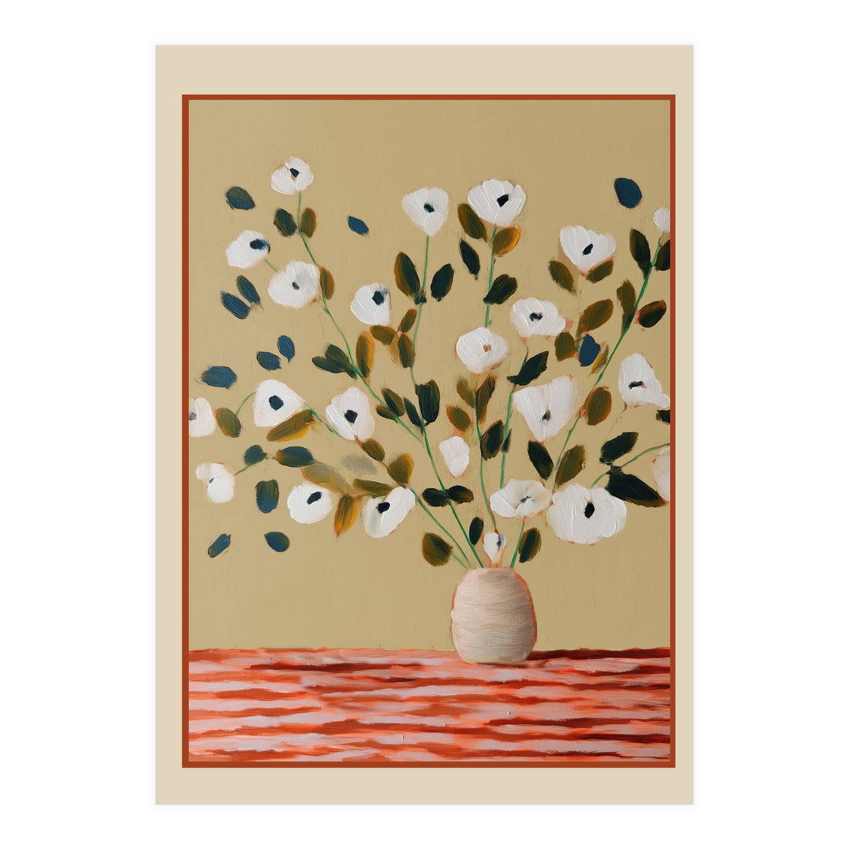 White Flowers (Print Only)