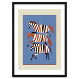 Striped Running Horses thumbnail