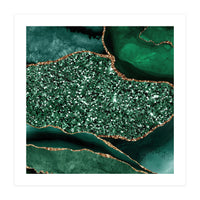Agate Glitter Ocean Texture 13 (Print Only)