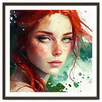 Watercolor Little Mermaid