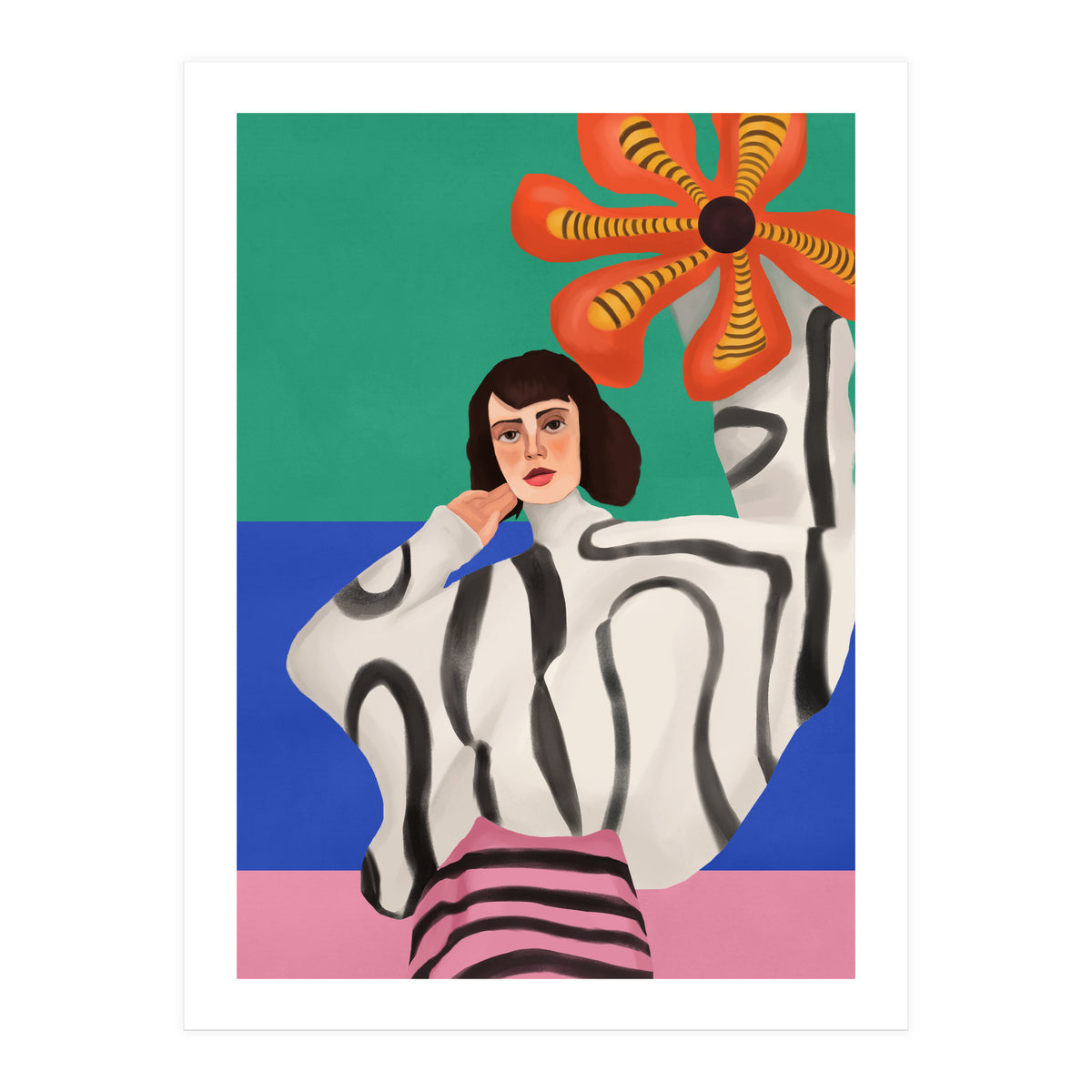 Dance Of Colors And Dreams (Print Only)