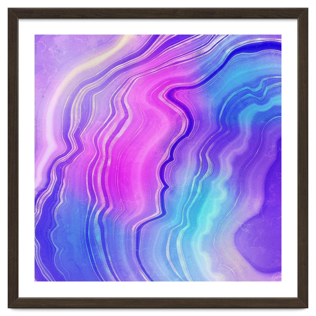 Neon Agate Texture 09