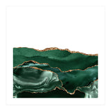 Emerald & Gold Agate Texture 05 (Print Only) thumbnail