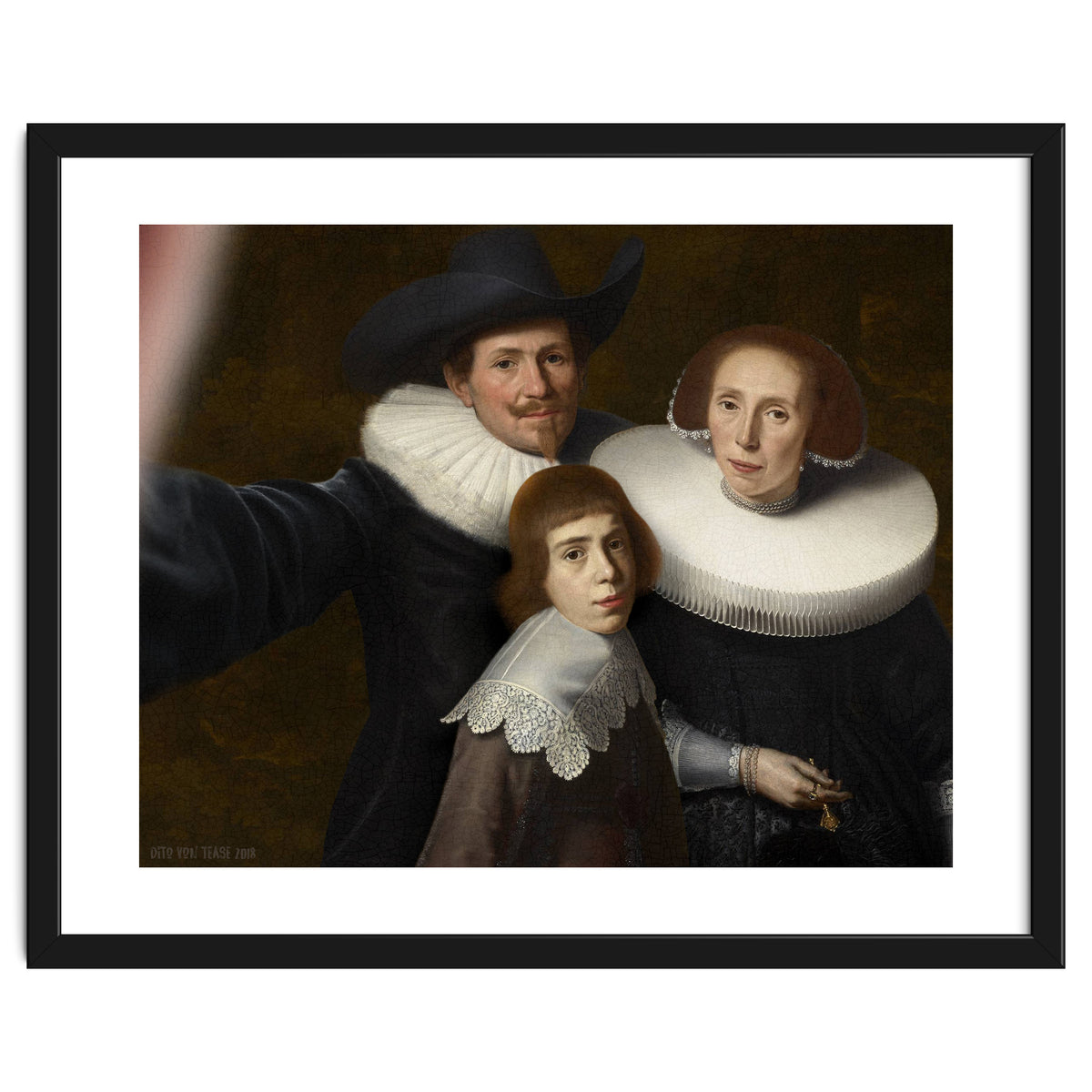 Dirck van Santvoort - Selfie