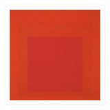 JOSEF ALBERS - HOMAGE TO THE SQUARE RED (Print Only) thumbnail