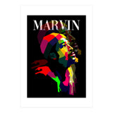 Marvin Gaye RNB Singer Pop Art WPAP (Print Only) thumbnail