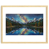 Midnight Mountain Reflection thumbnail