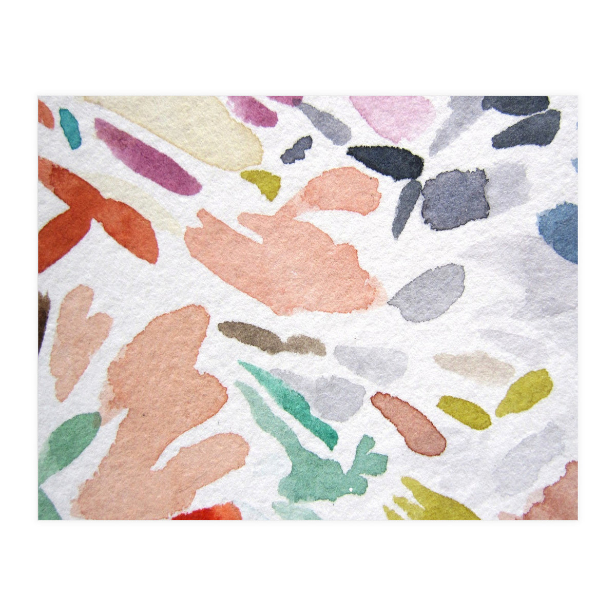 Abstract, Watercolor, Art Print, Viddy Pop The Mood Room (Print Only)