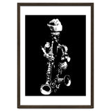 Rahsaan Roland Kirk Jazz Music Legend in Grayscale thumbnail
